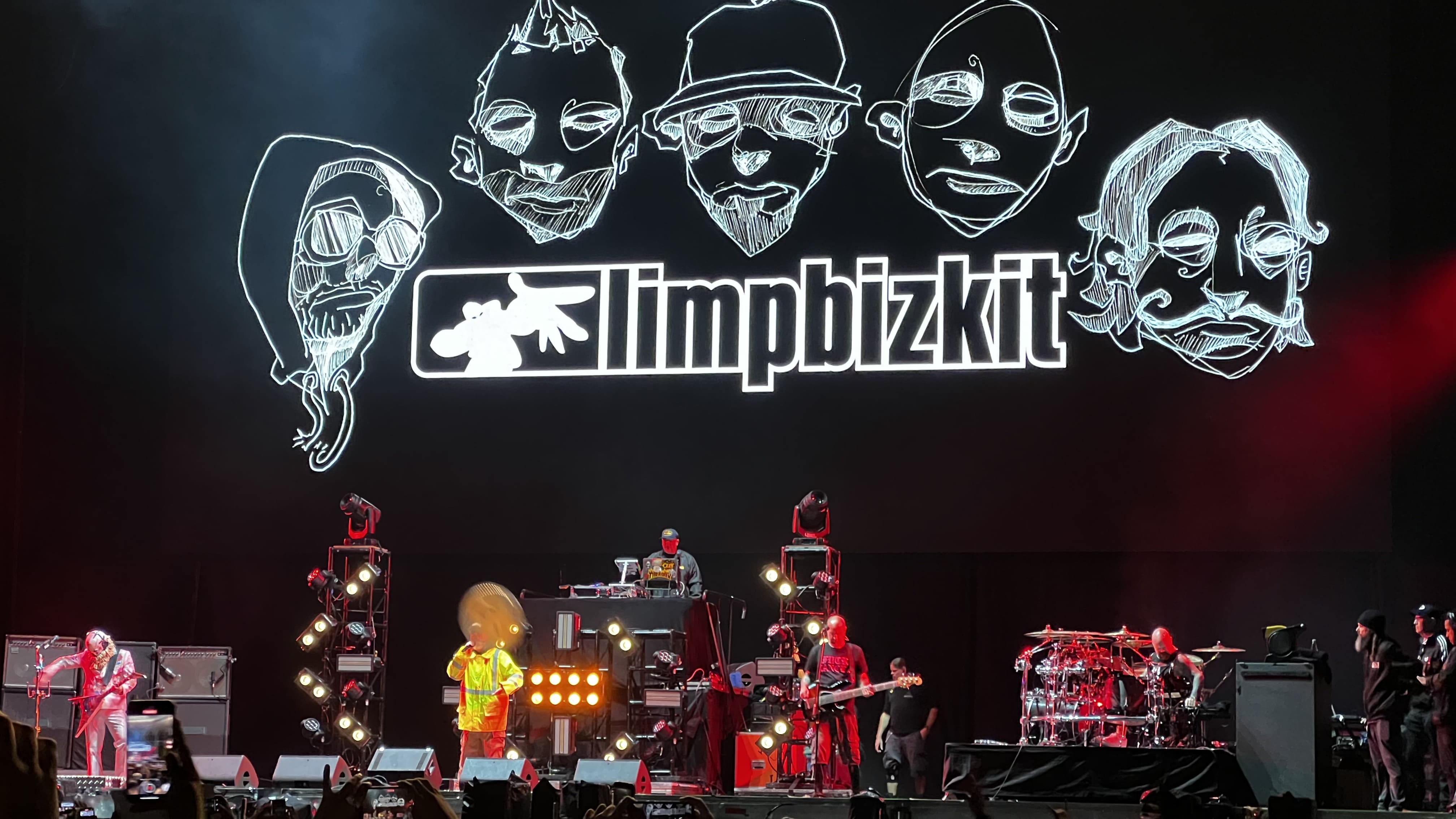 Fotos Limp Bizkit Sald Su Deuda En Est Reo Picnic