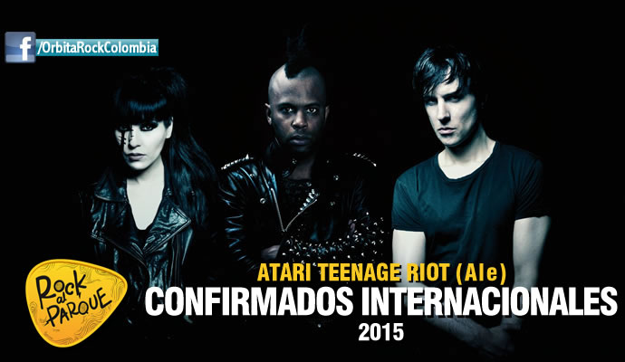 Atari Teenage Riot, invitado internacional a Rock al Parque 2015 Atari Teenage Riot, invitado internacional a Rock al Parque 2015