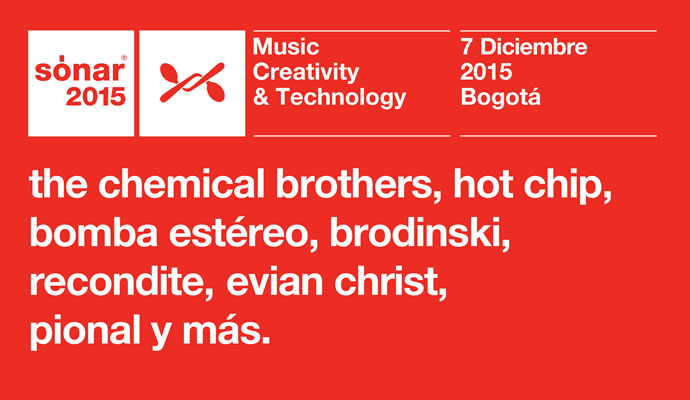 El Sónar Festival llega a Bogotá en el 2015 El Sónar Festival llega a Bogotá en el 2015