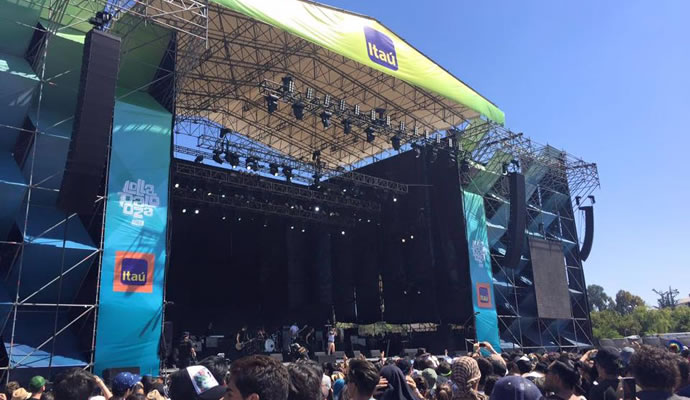Itau Stage Lollapalooza Chile - Foto: Victoria Cerón Itau Stage Lollapalooza Chile - Foto: Victoria Cerón