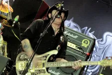 Lemmy Kilmister durante la presentación en Rock In Rio 2011 (Por Felipe Rocha)
