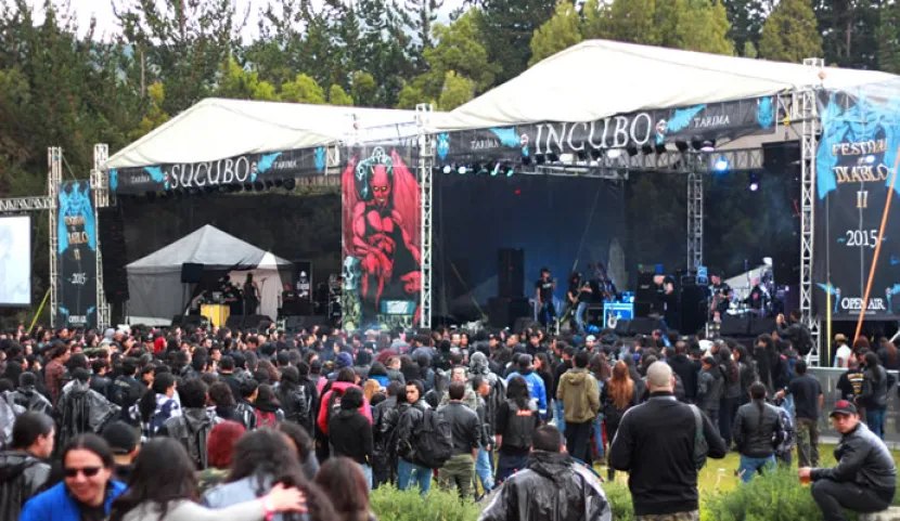 Escenarios del Festival del Diablo 2015
