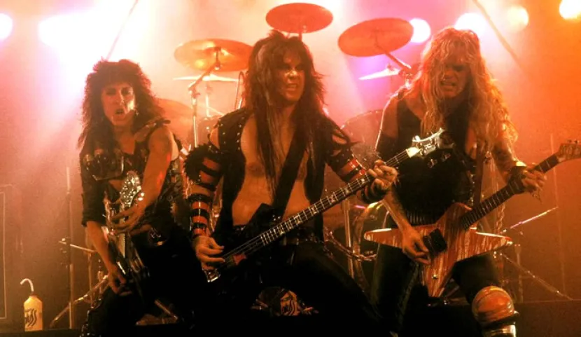 W.A.S.P en uno de sus conciertos