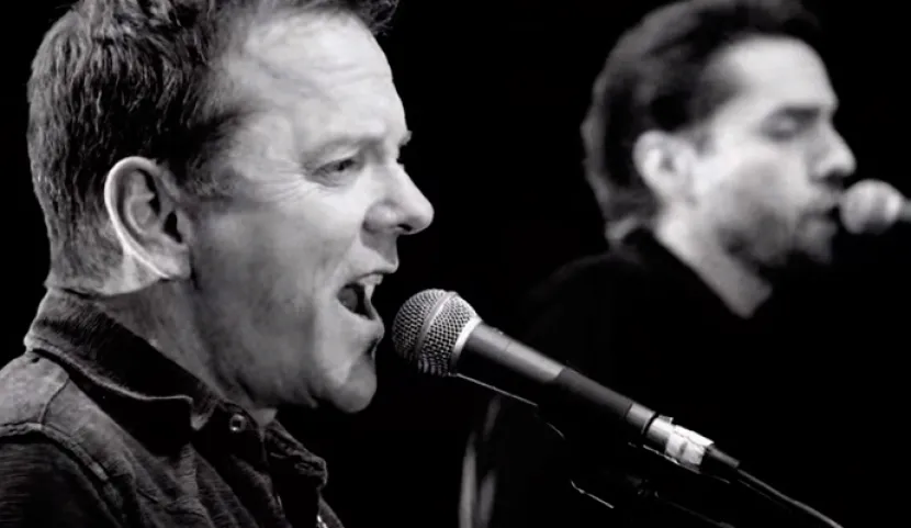 Kiefer Sutherland con su nuevo proyecto musical (Imagen: YouTube)