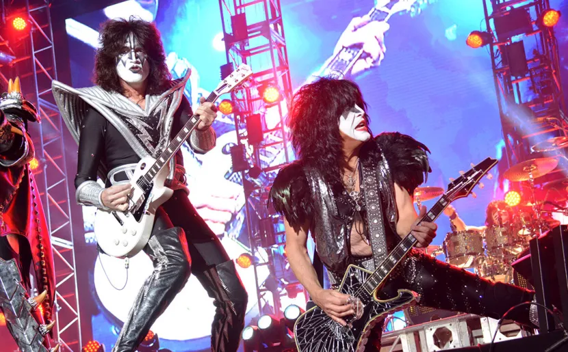 Foto de Kiss en Bogotá en abril de 2015 - Ph. Felipe Rocha