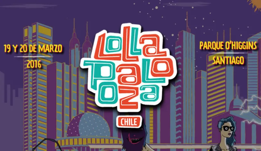Lollapalooza Chile será el 19 y 20 de marzo