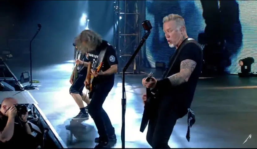 Metallica en vivo el 20 de agosto en Minneapolis - Captura YouTube