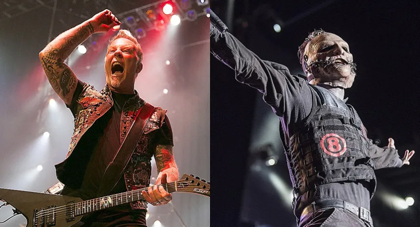 Metallica y Slipknot compartirán escenarios en Australia