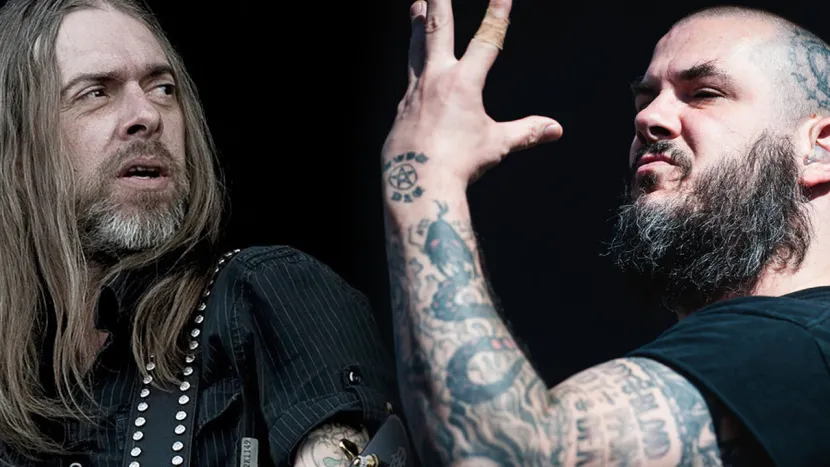 Rex Brown y Phil Anselmo de Pantera