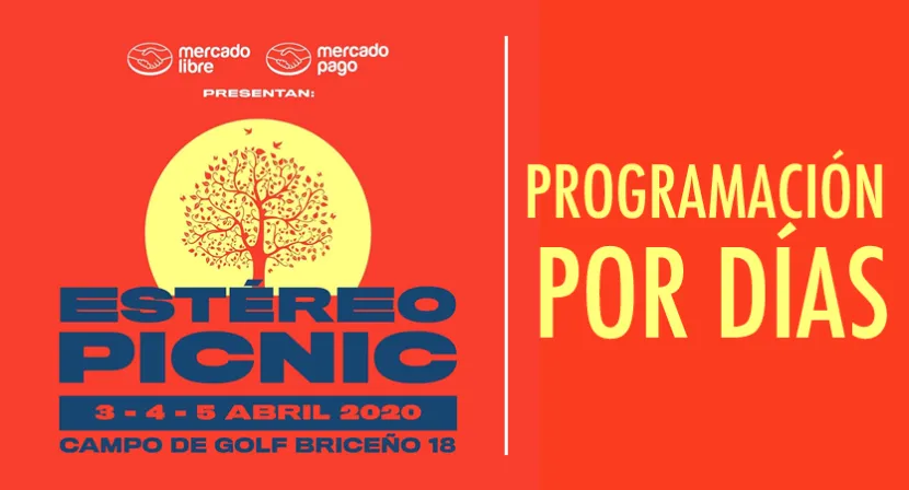 Esta es la programación por días para Estéreo Picnic 2019