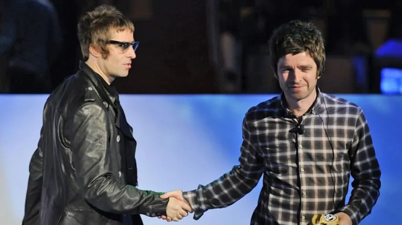 Liam y Noel Gallagher, integrantes de Oasis