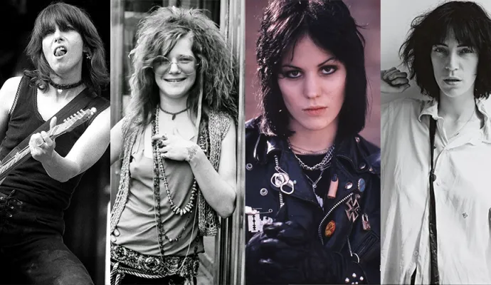 Mujeres representativas en la historia del rock