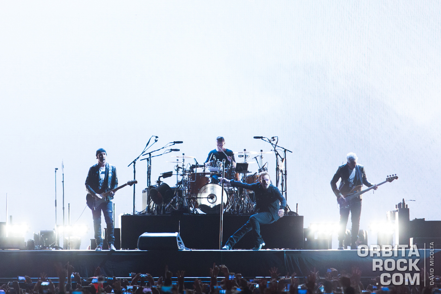 U2 en Bogotá - Fotografía por David Micolta