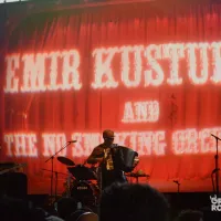 Emir Kusturika en el Festival Cordillera 2022 - Foto: Felipe Rocha
