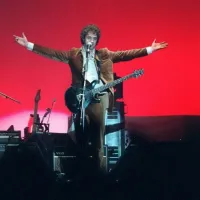 Gustavo Cerati en el concierto de Soda Stereo en 1997