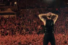 Depeche Mode durante su gira Spirits