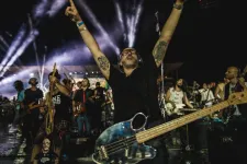 1200 músicos se reunieron para dar un concierto en Cesena Italia