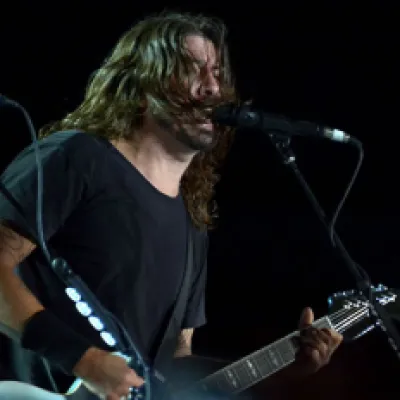 Dave Grohl en el concierto de Foo Fighters en Bogotá (Foto: Felipe Rocha)