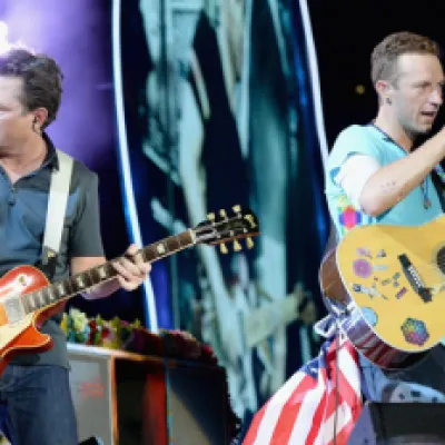 Coldplay invito al escenario a Michael J. Fox en New York
