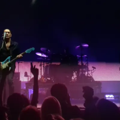 Placebo en su concierto en Barcelona el pasado 26 de abril