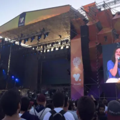 Tame Impala en el VTR Stage de Lollapalooza Chile 2016