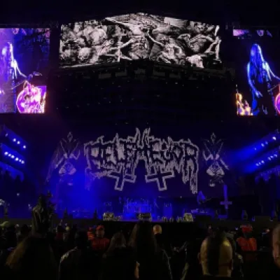 Belphegor en su show en Rock al Parque 2025
