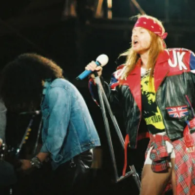Guns N' Roses durante el Use Your Illusion Tour