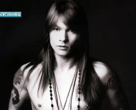 El 6 de febrero nació Axl Rose vocalista de Guns N' Roses