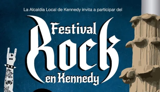 Afiche oficial Rock en Kennedy Afiche oficial Rock en Kennedy