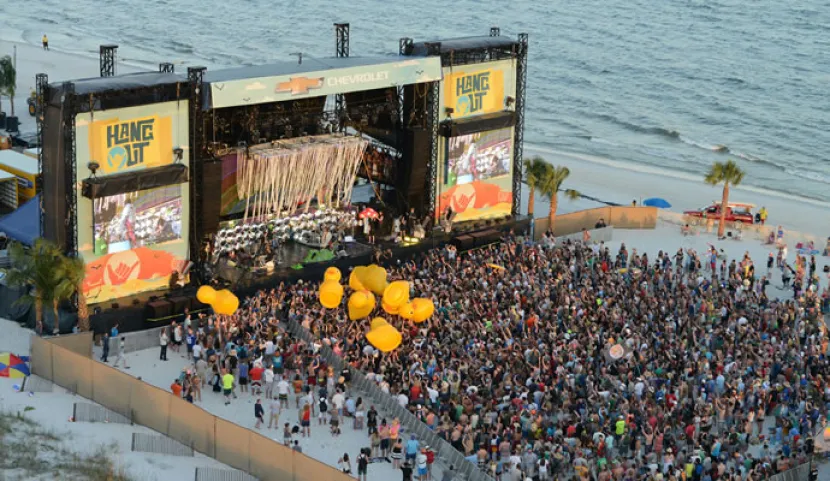 Hangout Music Fest es un festival al borde de la playa