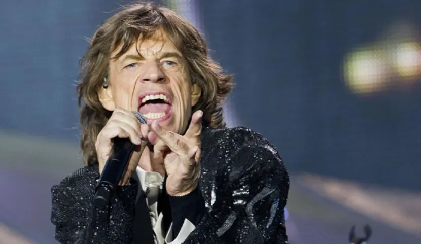 Mick Jagger vocalista de The Rolling Stones