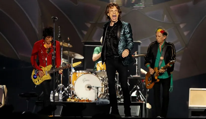 The Rolling Stones el 10 de marzo de 2016 en Bogotá