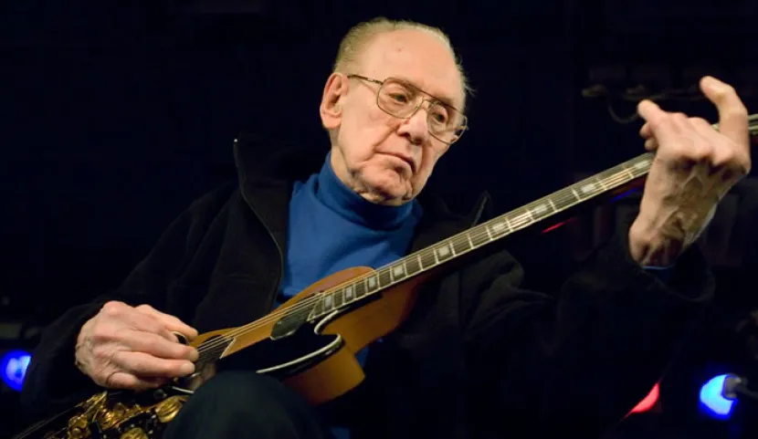 Les Paul guitarrista de Jazz murio en 2009