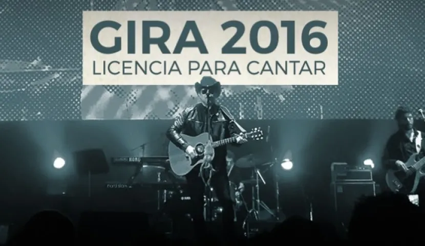 Andres Calamaro estará en Colombia con su gira "Licencia para Cantar"