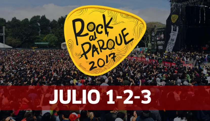 Rock al Parque se realizará del 1 al 3 de julio de 2017