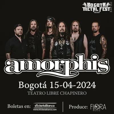 Amorphis en Bogotá 2024
