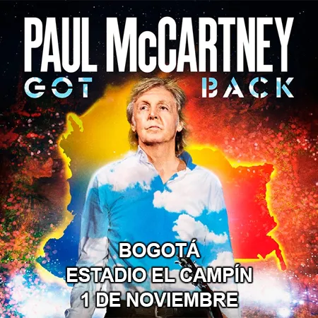 Paul McCartney vuelve a Colombia