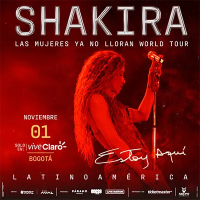 Shakira en Bogotá