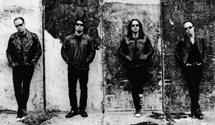 Foto de Metallica usada en el álbum Death Magnetic