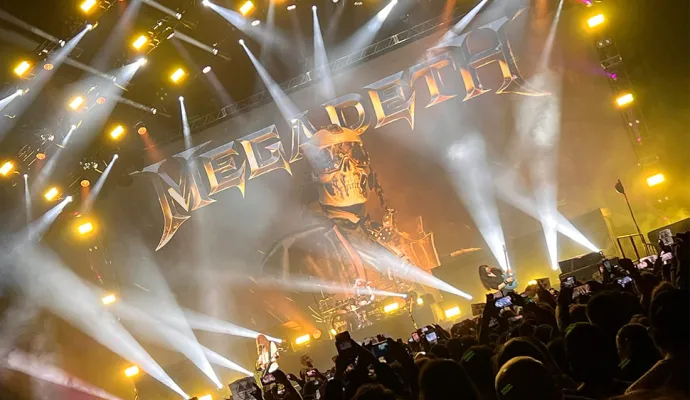 Megadeth regresó a Colombia con dos shows en Movistar Arena